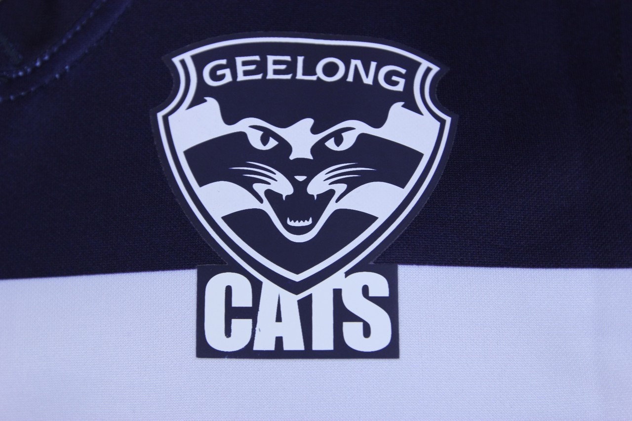 Geelong Cats Official AFL Replica Adults Home Guernsey