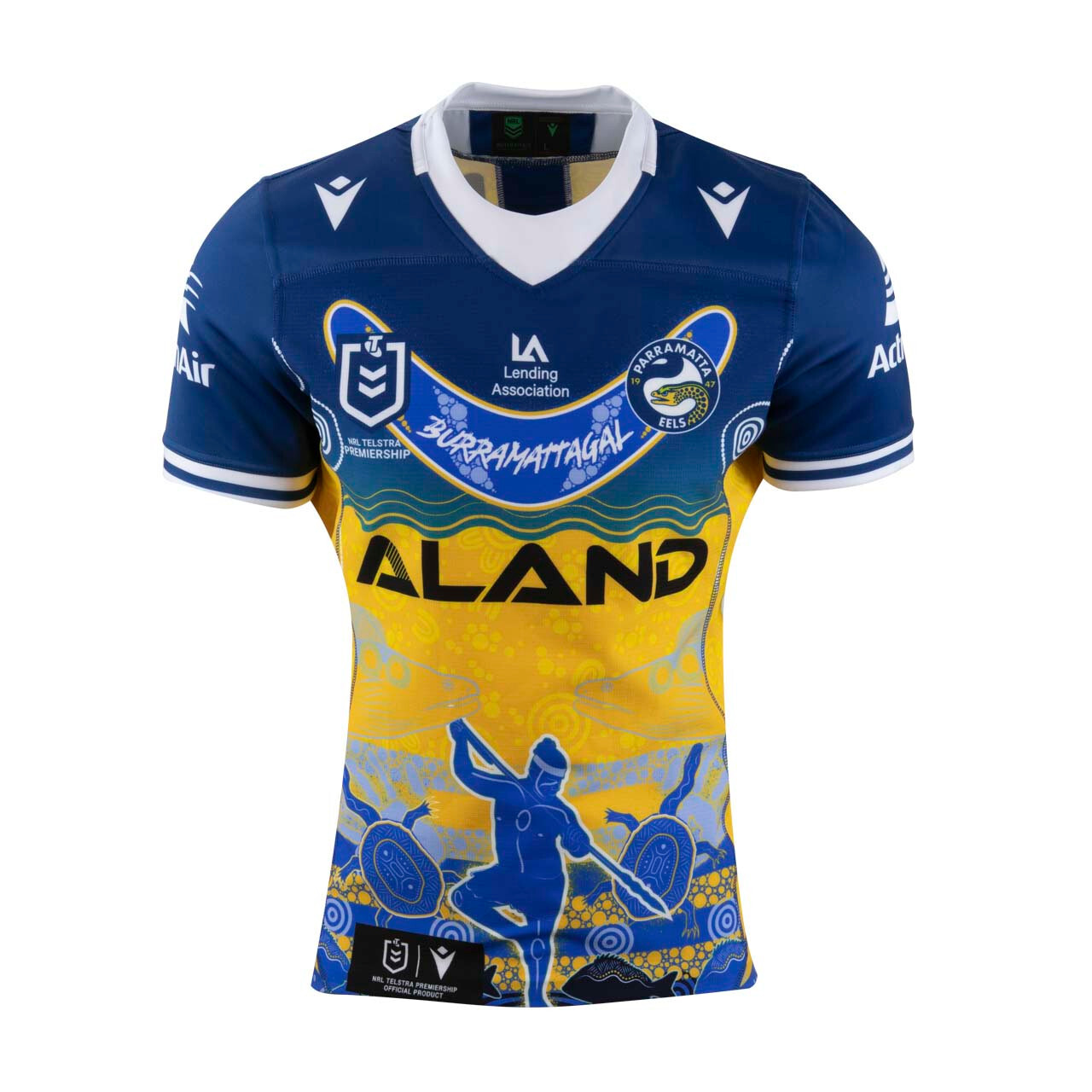 Parramatta Eels 2023 Macron Mens Indigenous Jersey