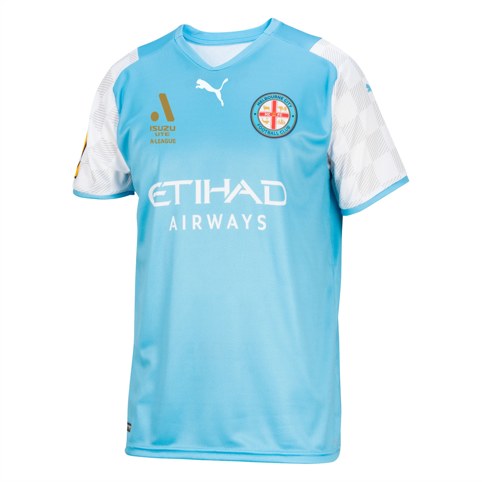 Melbourne City FC 20/22 PUMA Mens Home Team Jersey | Blue