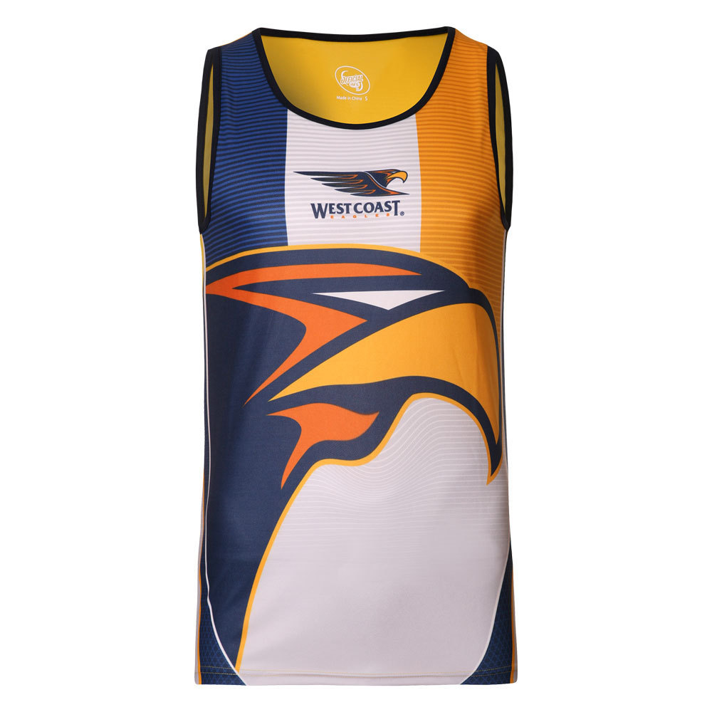 West Coast Eagles AFL Youth Training Singlet