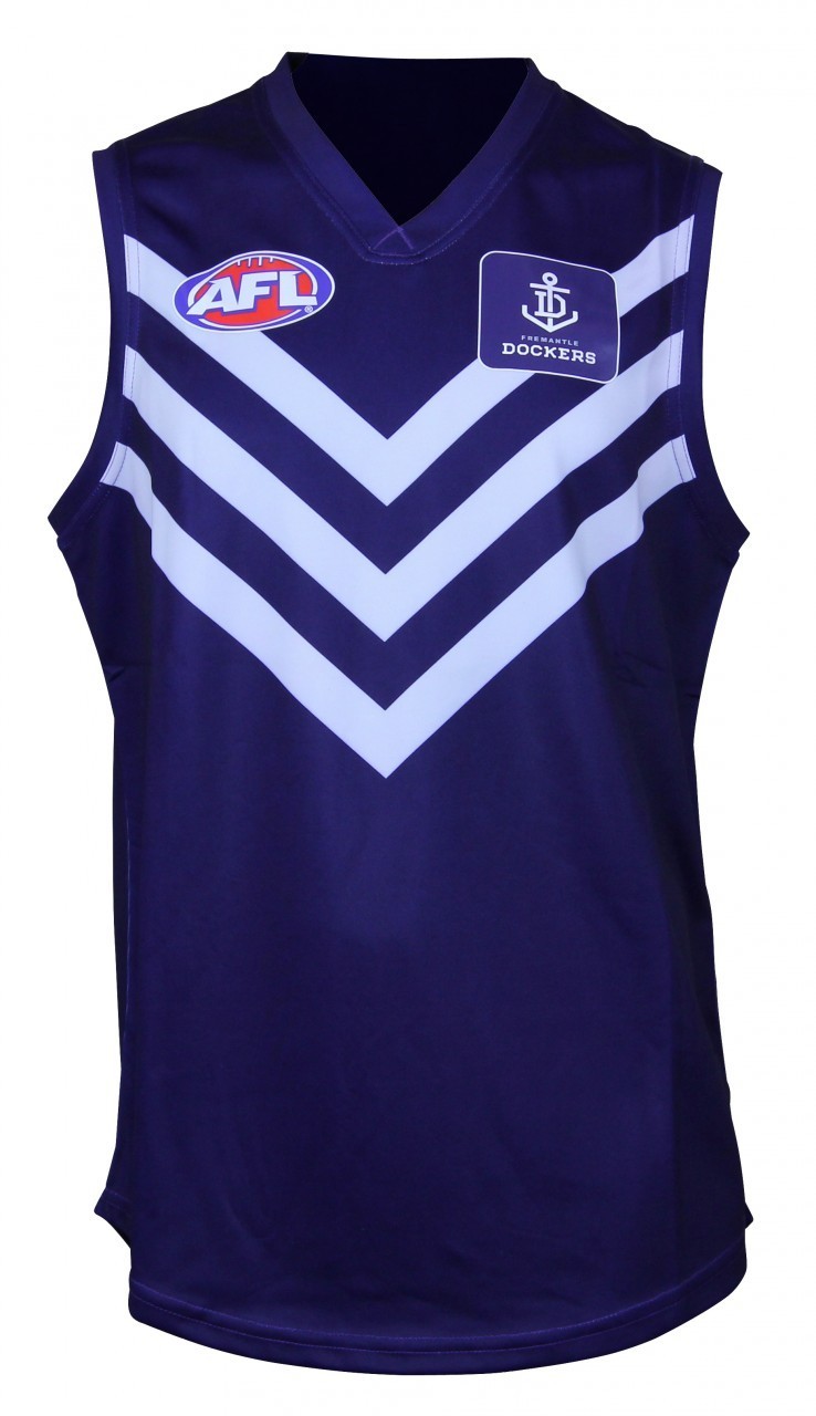 Fremantle Dockers Official AFL Adults Home Guernsey.