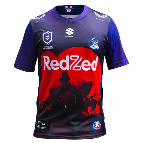 Melbourne Storm - Introducing our 2018 ANZAC Day jersey!